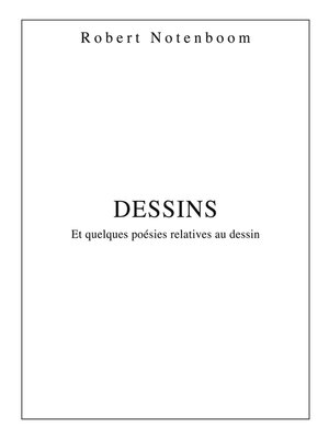 cover image of Dessins